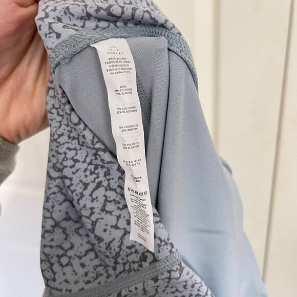 Varley Women's NWT Gray Snake Print Century Snake-Print High-Rise Leggings XL - Picture 8 of 9